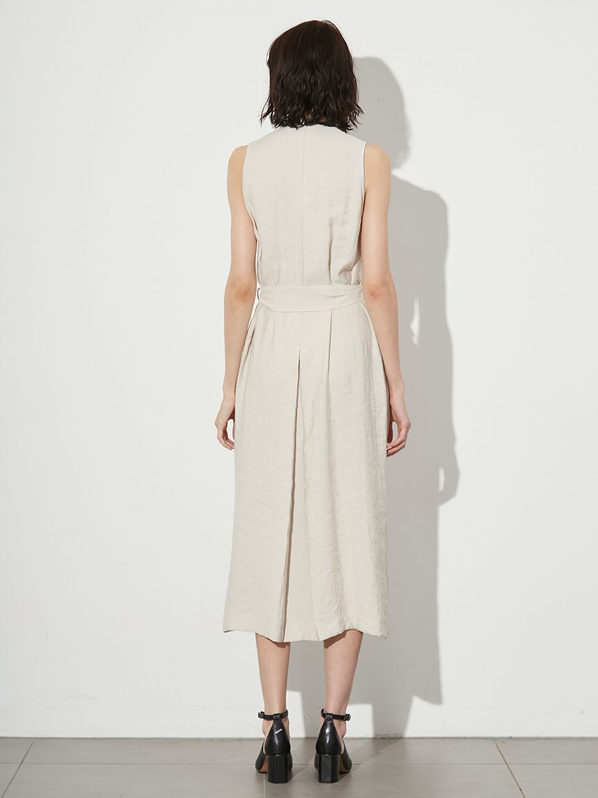 styling/「【セットアップ対応】バックサテンジレワンピース」|ワンピース|