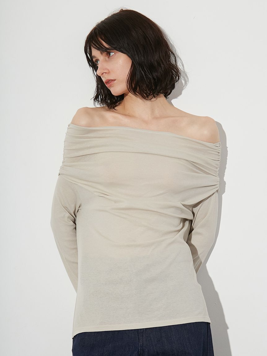 styling/「オフショルダーカットトップス」|Tシャツ・カットソー|