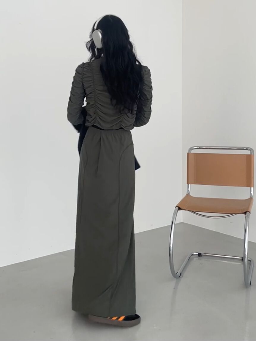 styling/「【S/S(エスバイエス)】＜ウォッシャブル・UVカット＞ロングスカート」|スカート|