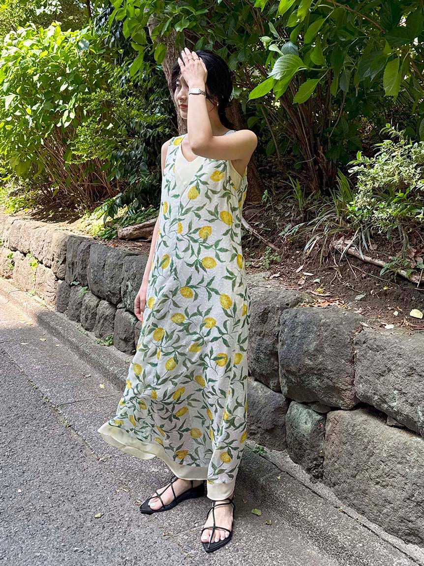 styling/「【styling/&times;KEITA MARUYAMA】シアージャガードワンピース」|ワンピース|