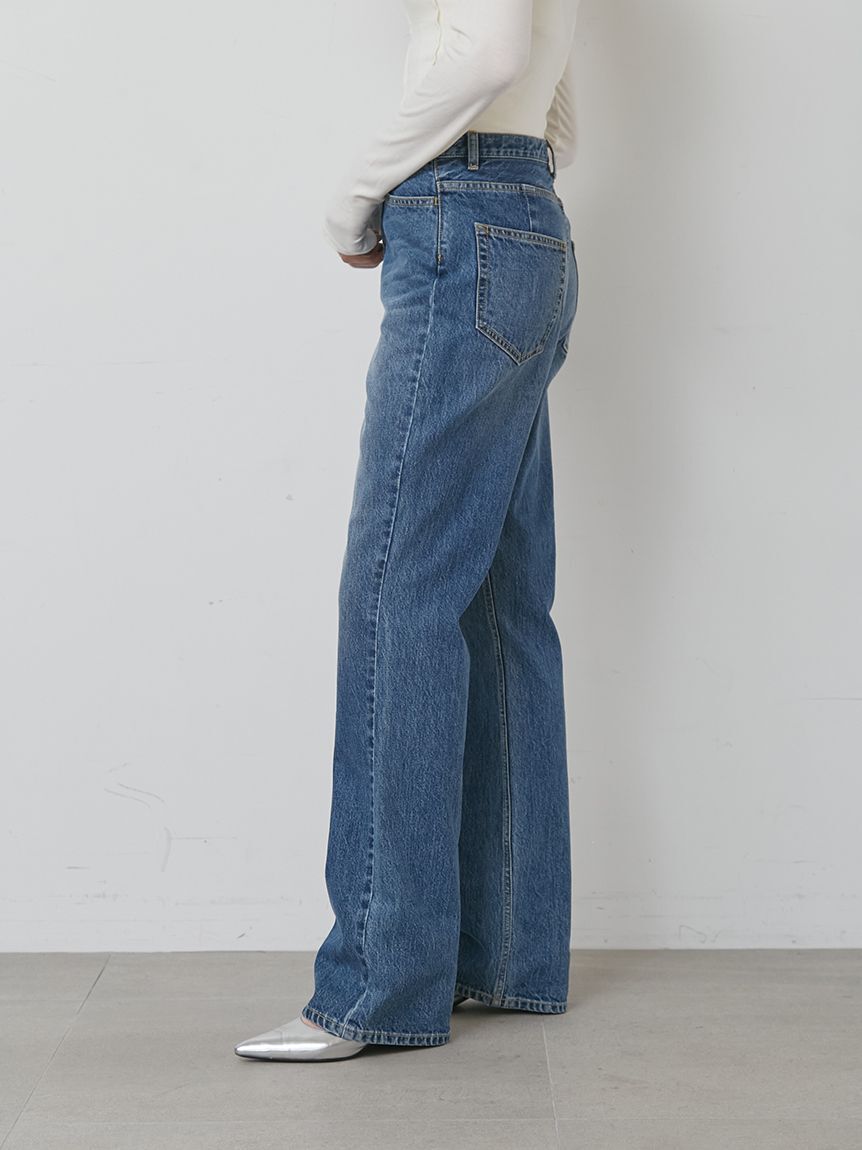 styling/「【セットアップ対応】セミフレアデニムパンツ」|デニム|