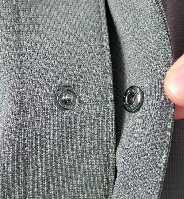 MACKINTOSH PHILOSOPHY「ドライフラットストレッチ ハイパーストレッチメッシュ カーディガン」|ブルゾン・スタジャン|