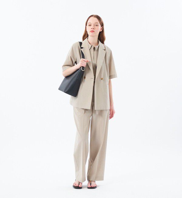 MACKINTOSH PHILOSOPHY「ドライタッチハーフスリーブテーラードジャケット」|テーラードジャケット|