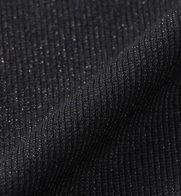  「ラメリブTシャツ」|Tシャツ・カットソー|