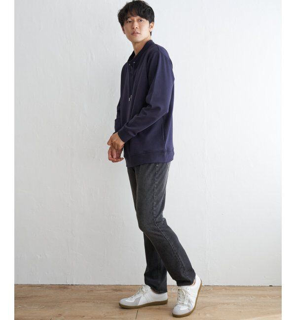 ikka「【抗菌防臭】セイケツダンボールルーイカラー」|パーカー|