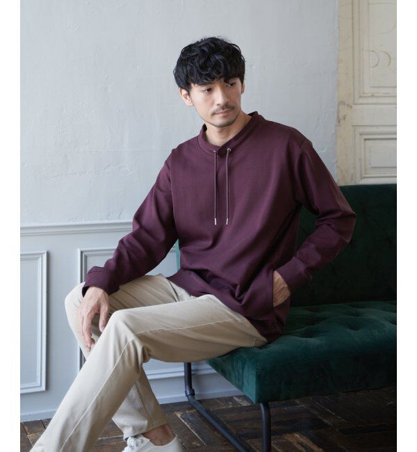 ikka「【抗菌防臭】セイケツダンボールルーイカラー」|パーカー|