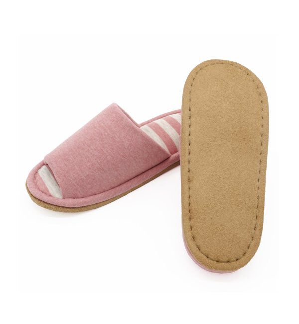 TOKYO DESIGN CHANNEL「ウォッシャブルボーダースリッパ」|ルームシューズ|