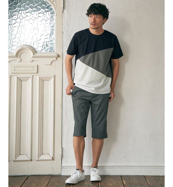 ikka「ソッカンＣＯＯＬナナメキリカエＴ」|Tシャツ・カットソー|