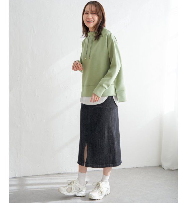 ikka「【雑誌InRed4月号掲載】GOKU楽タイトスカート」|スカート|