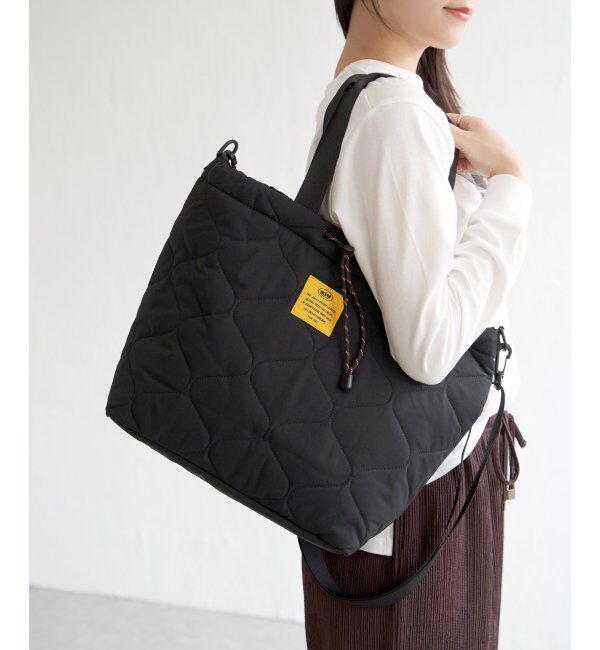 ikka「【撥水】KiU キウ パデッドドロストトートバッグ」|その他|