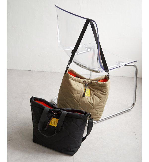 ikka「【撥水】KiU キウ パデッドドロストトートバッグ」|その他|