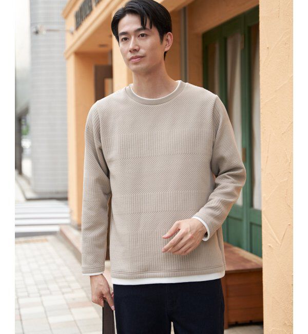 ikka「ランダムフクレジャカードレイヤード」|パーカー|