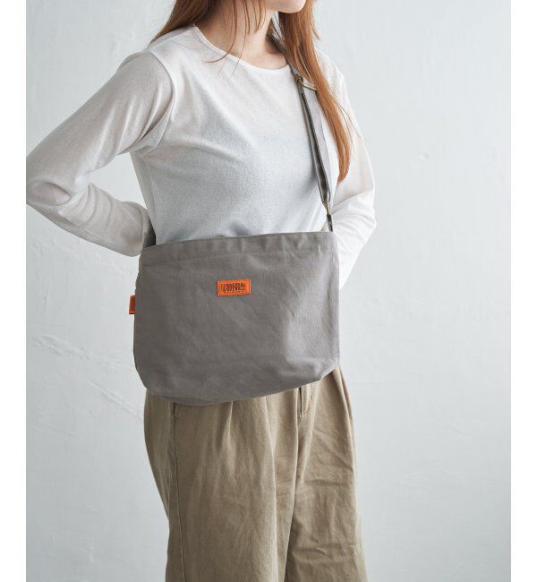 ikka「UNIVERSAL OVERALL ユニバーサルオーバーオール キャンバスダブルフェイスショルダーバッグ」|その他|