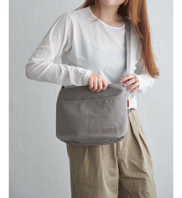ikka「UNIVERSAL OVERALL ユニバーサルオーバーオール キャンバスダブルフェイスショルダーバッグ」|その他|