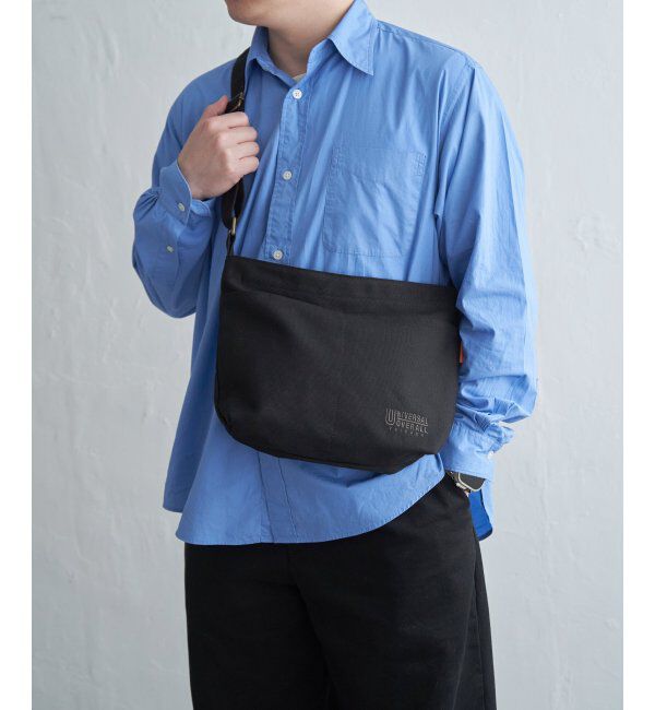 ikka「UNIVERSAL OVERALL ユニバーサルオーバーオール キャンバスダブルフェイスショルダーバッグ」|その他|