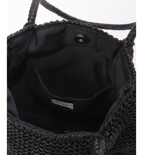ikka「雑材ラメメッシュトートバッグ」|その他|