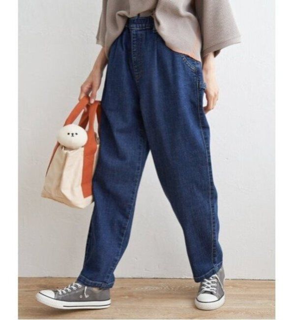 Lbc with Life「デニムシェフパンツ」|その他|ネイビーブルー