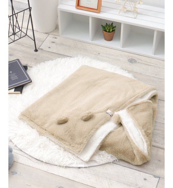 Lbc with Life「HIBARNATION クマブランケット」|その他|ベージュ