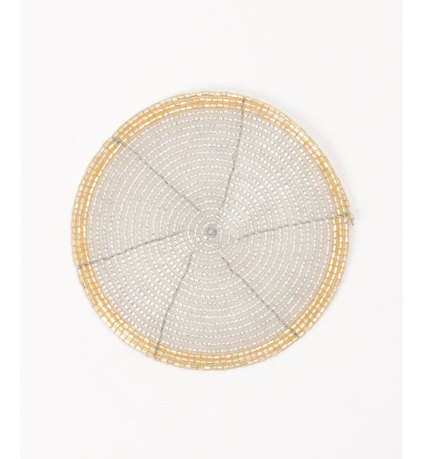 Lbc with Life「ビーズコースターツインカラー2枚」|食器・キッチングッズ|