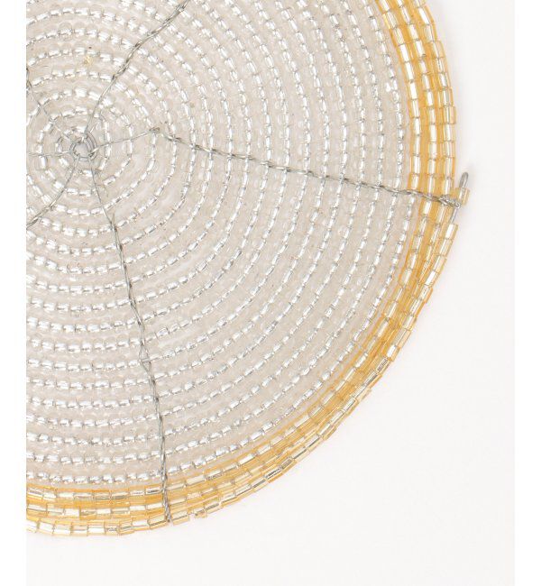 Lbc with Life「ビーズコースターツインカラー2枚」|食器・キッチングッズ|