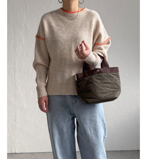 Lbc with Life「【撥水】ミニョントートバッグ」|その他|カーキ