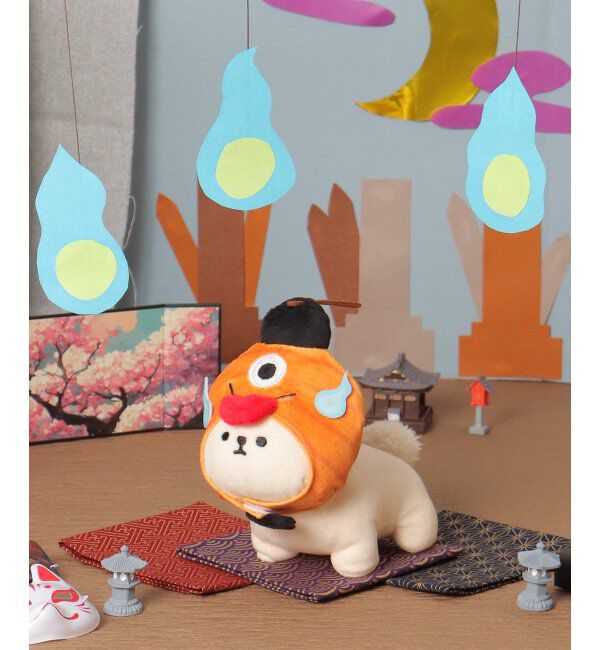 Lbc with Life「PLUFFY かぶりもの チョウチン」|クッション・クッションカバー|