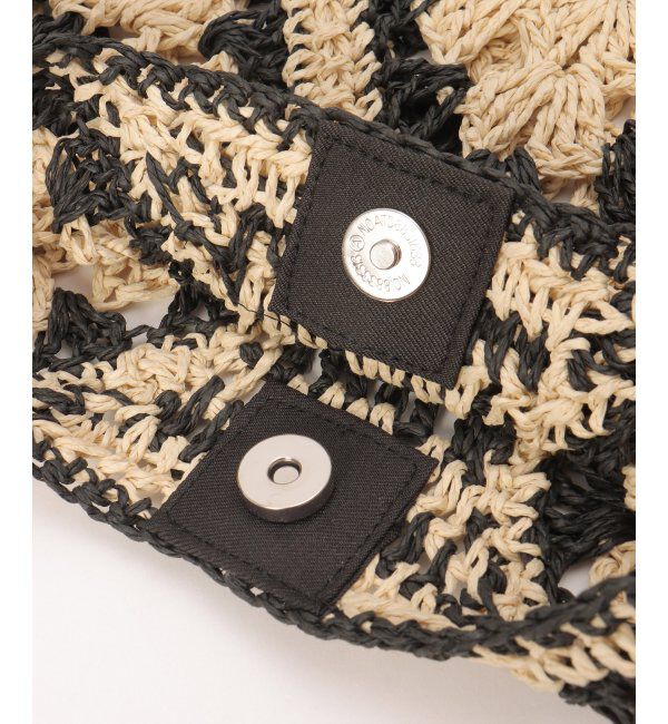 Lbc with Life「雑材透かし編みワンハンドルショルダーバッグ」|その他|