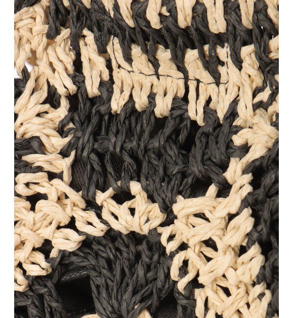 Lbc with Life「雑材透かし編みワンハンドルショルダーバッグ」|その他|