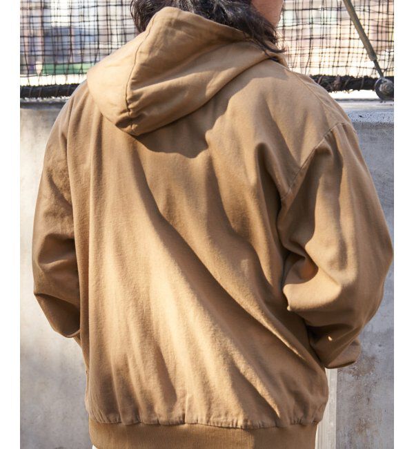 VENCE share style「デニム・キャンバスフルジップパーカー」|ブルゾン・スタジャン|