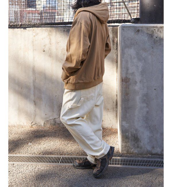 VENCE share style「デニム・キャンバスフルジップパーカー」|ブルゾン・スタジャン|