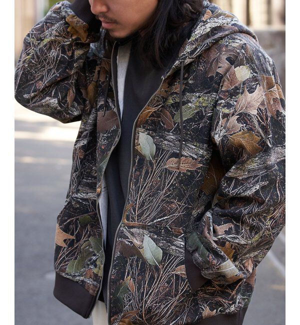 VENCE share style「デニム・キャンバスフルジップパーカー」|ブルゾン・スタジャン|ソノタ