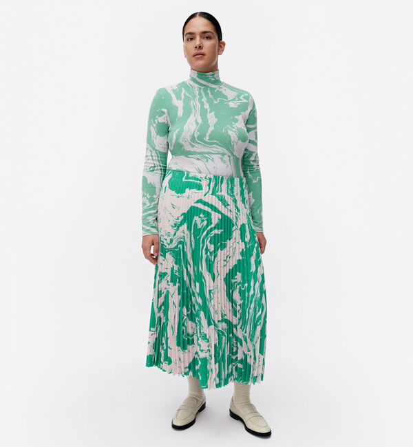 Marimekko「Myy Marras スカート」|スカート|ﾛｰｽﾞ&times;ﾐﾝﾄｸﾞﾘｰﾝ