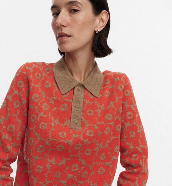Marimekko「Sportti Unikko ニット」|ニット・セーター|