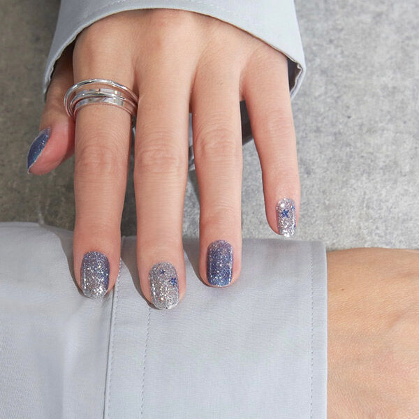  「インココ インココ貼るマニュキュアシート シー　スター (8サイズ&times;2シート)」|ネイルカラー|