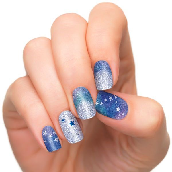  「インココ インココ貼るマニュキュアシート シー　スター (8サイズ&times;2シート)」|ネイルカラー|