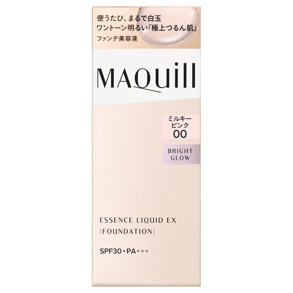 マキアージュ「マキアージュ エッセンスリキッド EX ブライトグロウ ミルキーピンク00 本体/無香料 (24mL)」|ファンデーション|