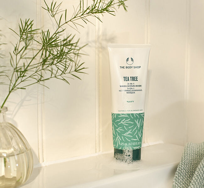 THE BODY SHOP「TT ウォッシュ スクラブ マスク」|洗顔料|