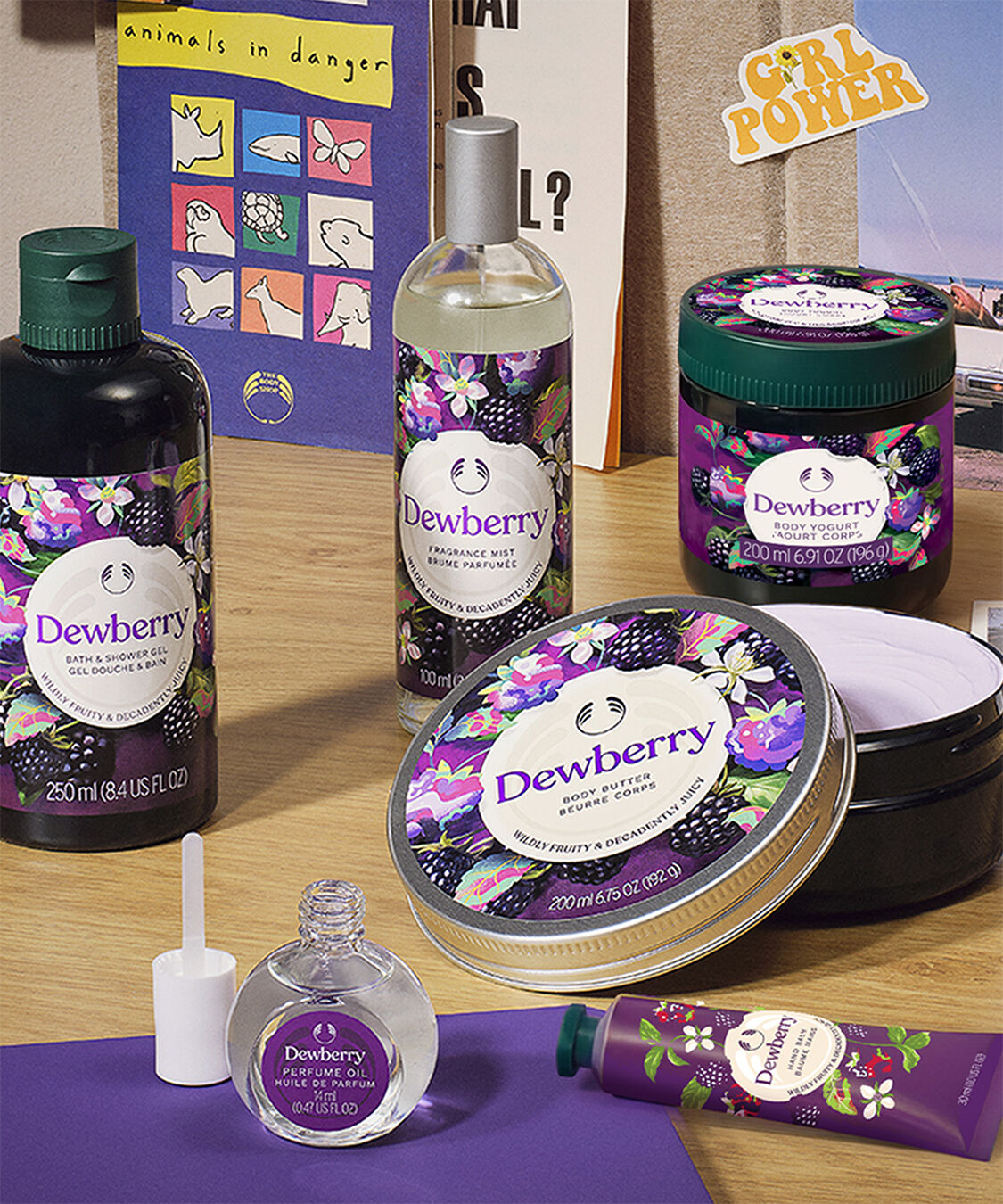 THE BODY SHOP「【数量限定】ボディケアコレクション デューベリー」|キット・セット|