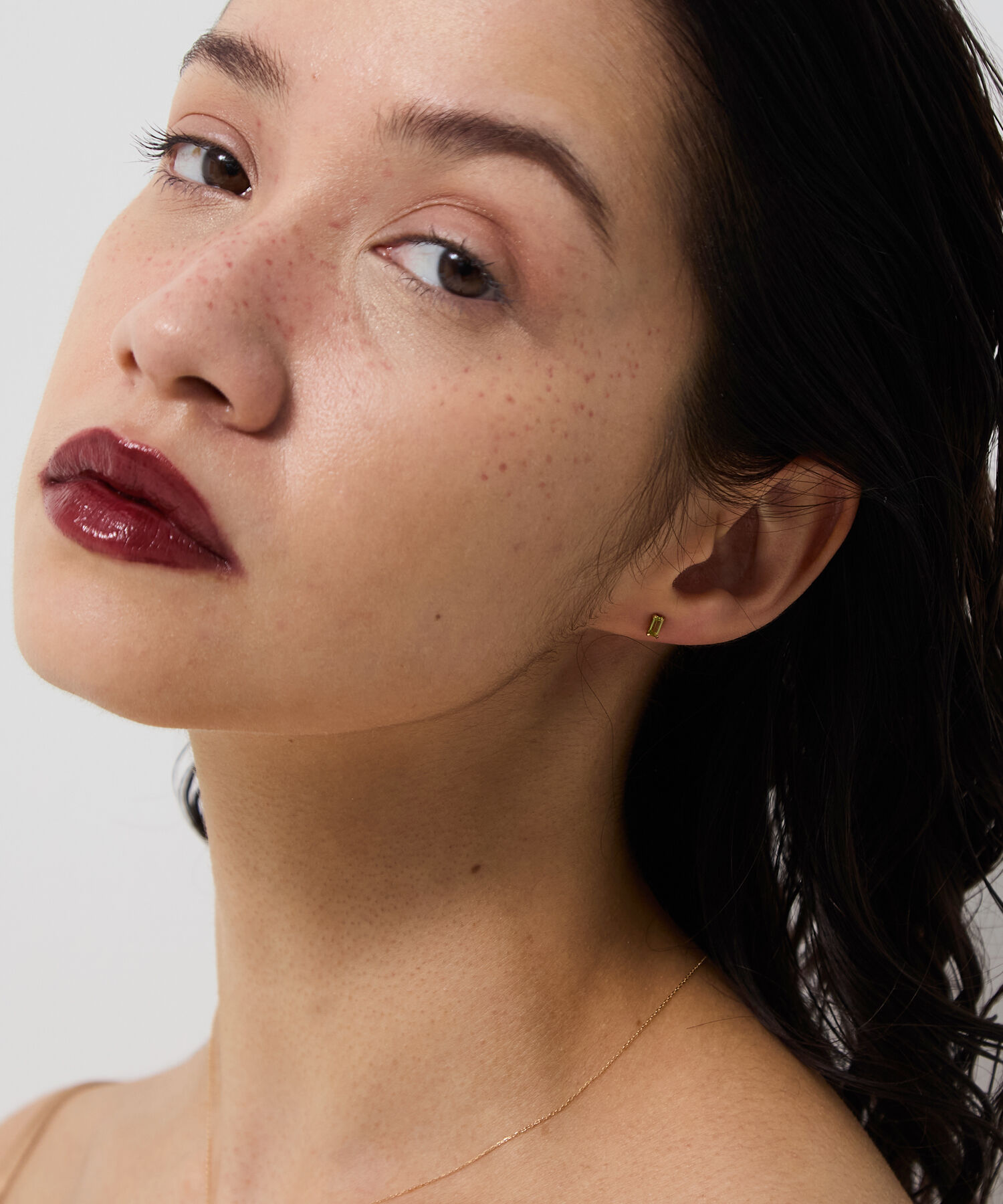 JUPITER「【K10】天然石カクテルプチピアス/ペリドット」|ピアス|