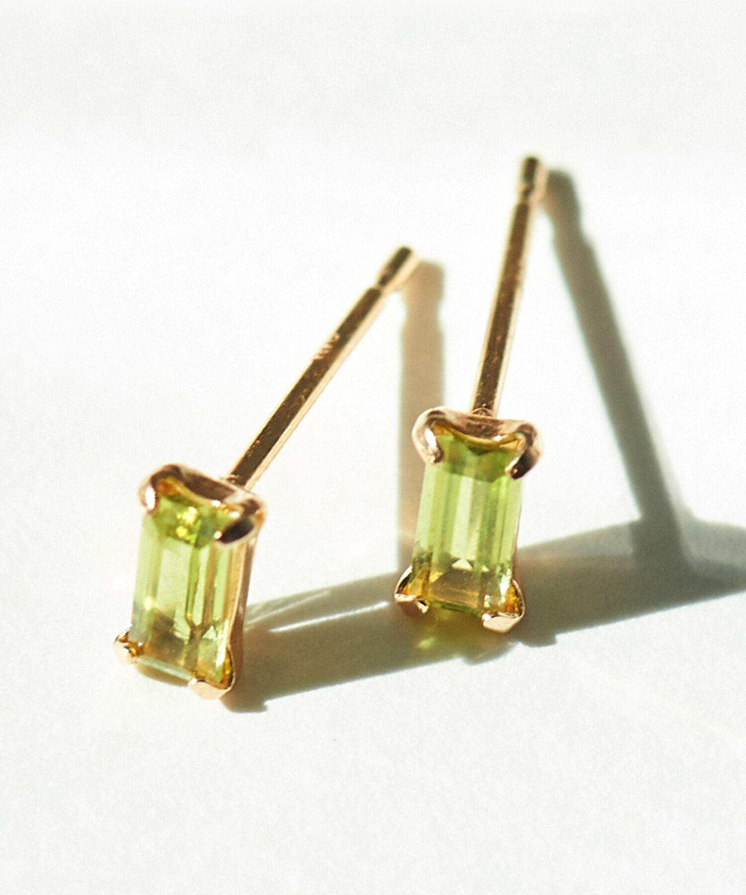 JUPITER「【K10】天然石カクテルプチピアス/ペリドット」|ピアス|