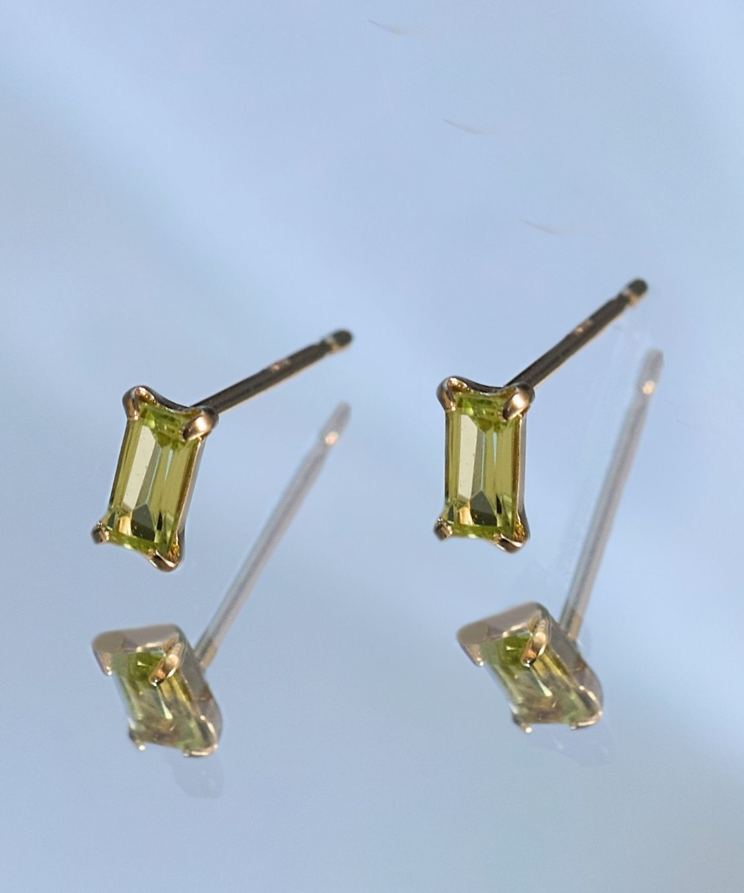 JUPITER「【K10】天然石カクテルプチピアス/ペリドット」|ピアス|