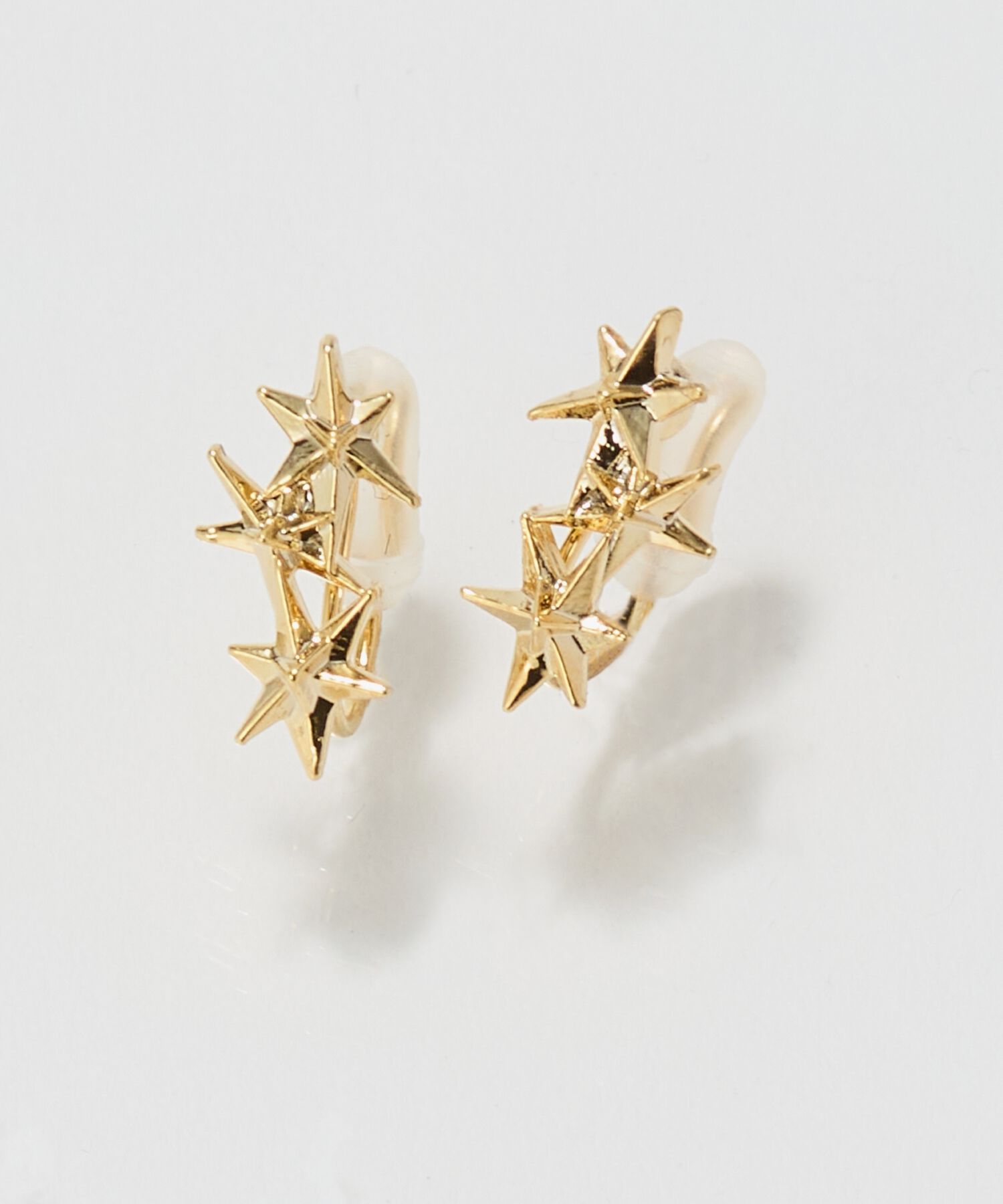 Phoebe「【痛くないシリーズ/金属アレルギー対応】メテオスターライトフィットイヤリング/ニッケルフリー」|イヤリング|