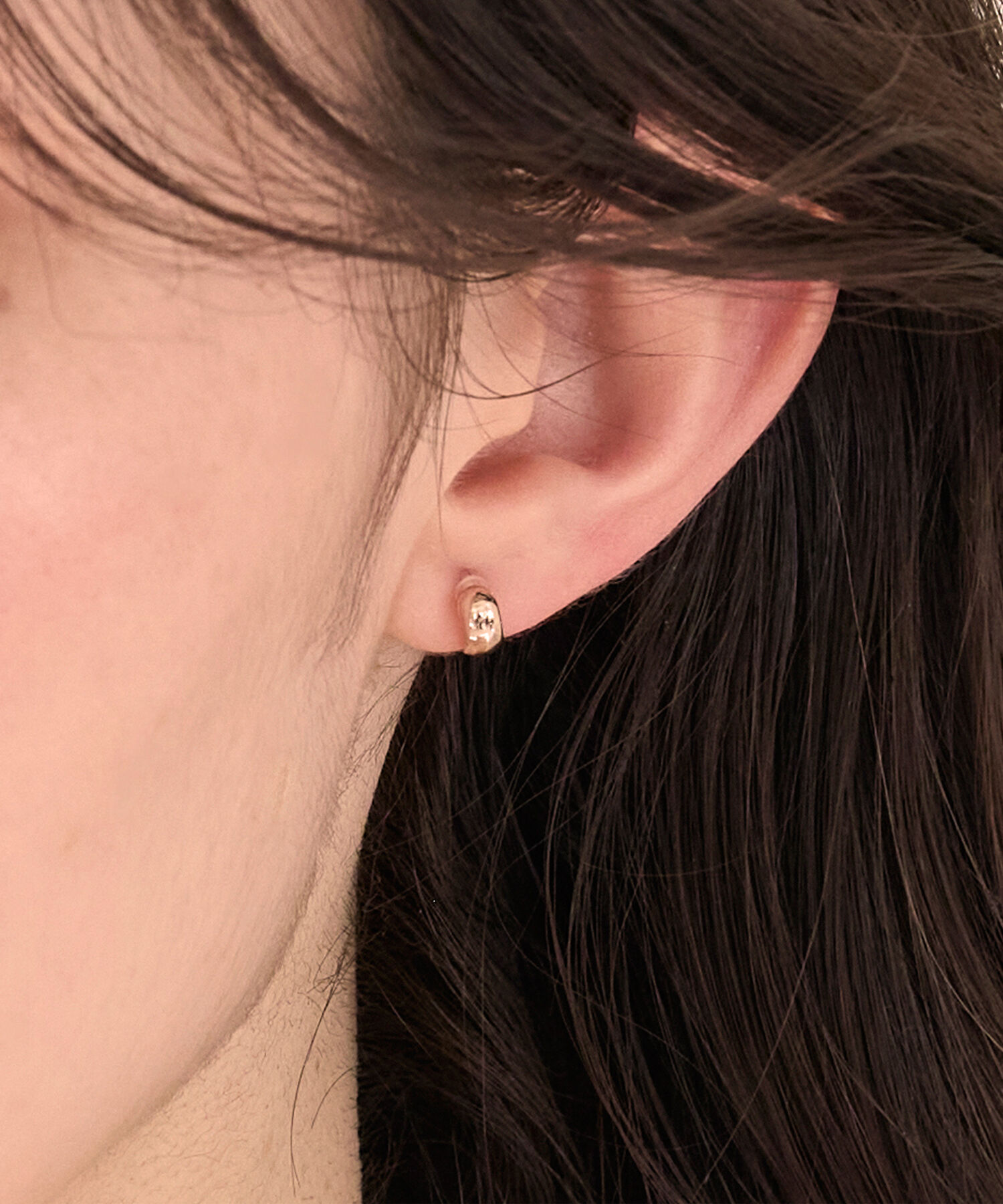 Phoebe「【金属アレルギー対応】リトルビーンセラミックポストピアス」|ピアス|