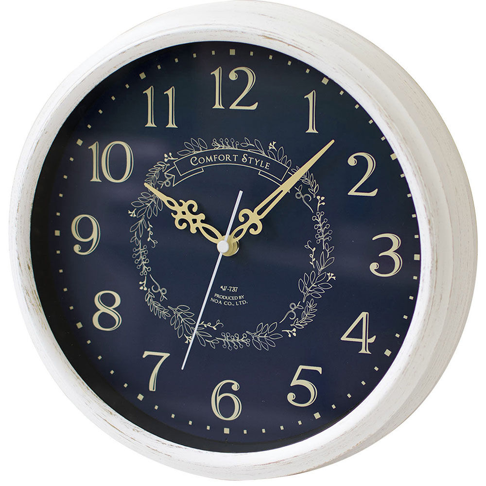BACKYARD FAMILY「時計 壁掛け オシャレ 通販 電波時計 おしゃれ アンティーク調 静か かわいい 子供部屋」|クロック・置時計|ホワイト2