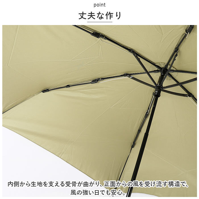 BACKYARD FAMILY「U-DAY ユーディ 折りたたみ傘 晴雨兼用 60cm 傘 通販 晴雨兼用傘 折り畳み傘」|傘|