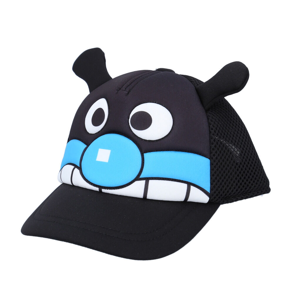 BACKYARD FAMILY「メッシュキャップ キッズ 通販 アンパンマン 帽子 ぼうし キャップ ベビー帽子 ベビー 子供」|キャップ・キャスケット|ブラック1