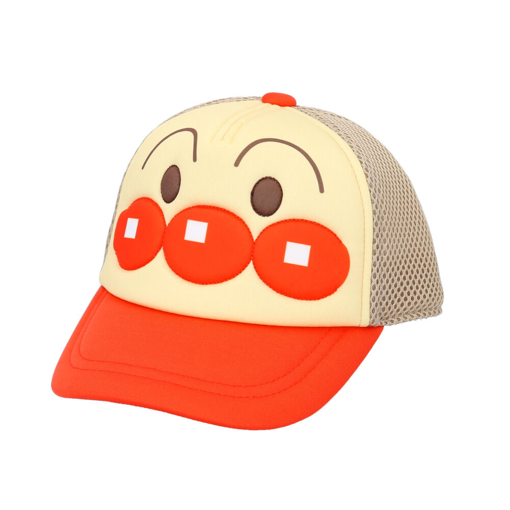 BACKYARD FAMILY「メッシュキャップ キッズ 通販 アンパンマン 帽子 ぼうし キャップ ベビー帽子 ベビー 子供」|キャップ・キャスケット|レッド1