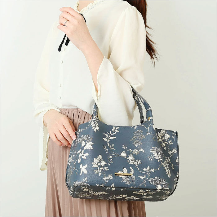 BACKYARD FAMILY「ローラアシュレイ バッグ LAURA ASHLEY ILPC-01 通販 トートバッグ」|トートバッグ|