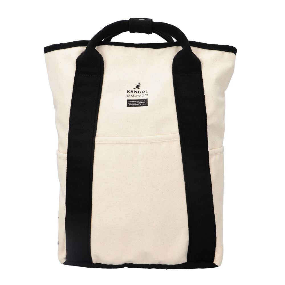 BACKYARD FAMILY「KANGOL カンゴール 2WAY リュック 250-2193 通販 リュックサック デイパック」|リュック|ホワイト1