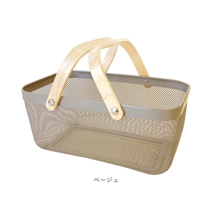 BACKYARD FAMILY「アイアン バスケット 2ハンドル 通販 Linie リーニエ アイアンバスケット」|その他|